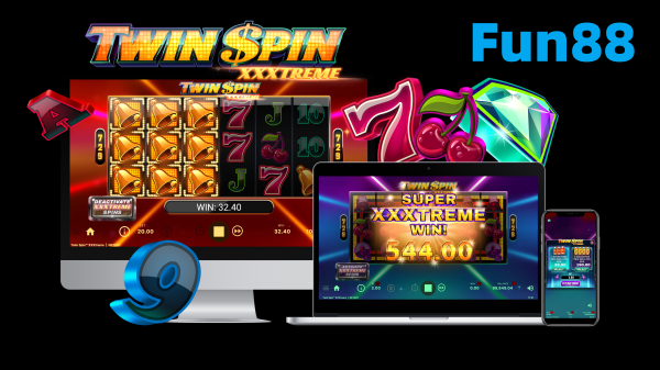 เติมเต็มประสบการณ์การเล่นด้วย Fun88 Slot Machine Bonus: Twin Spin™ XXXtreme ที่จะทำให้คุณตื่นเต้น!