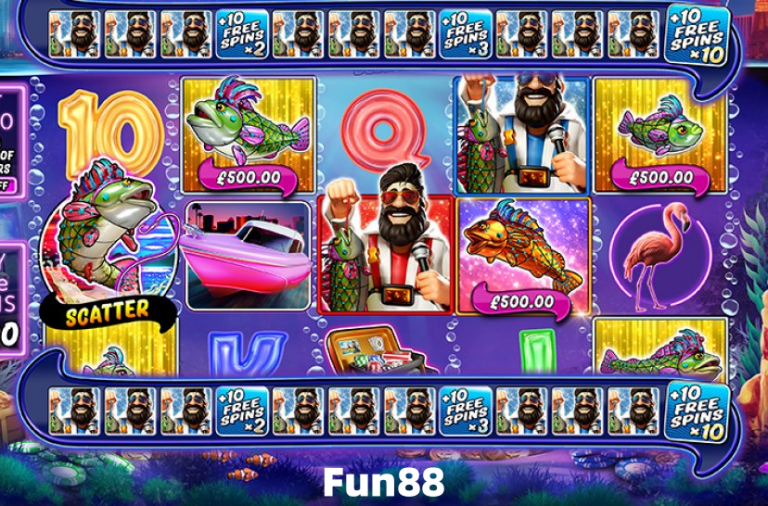 ความสนุกสุดมันส์ในโลกของ Slot Fun88: Big Bass Vegas Double Down Deluxe มันส์ไปกับการตกปลาในลาสเวกัส!